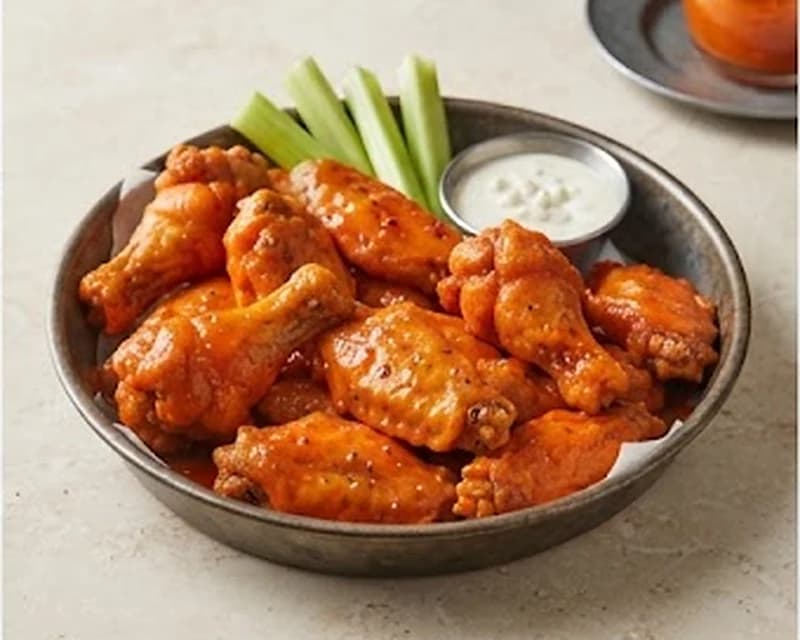 Ailes de poulet sauce Buffalo