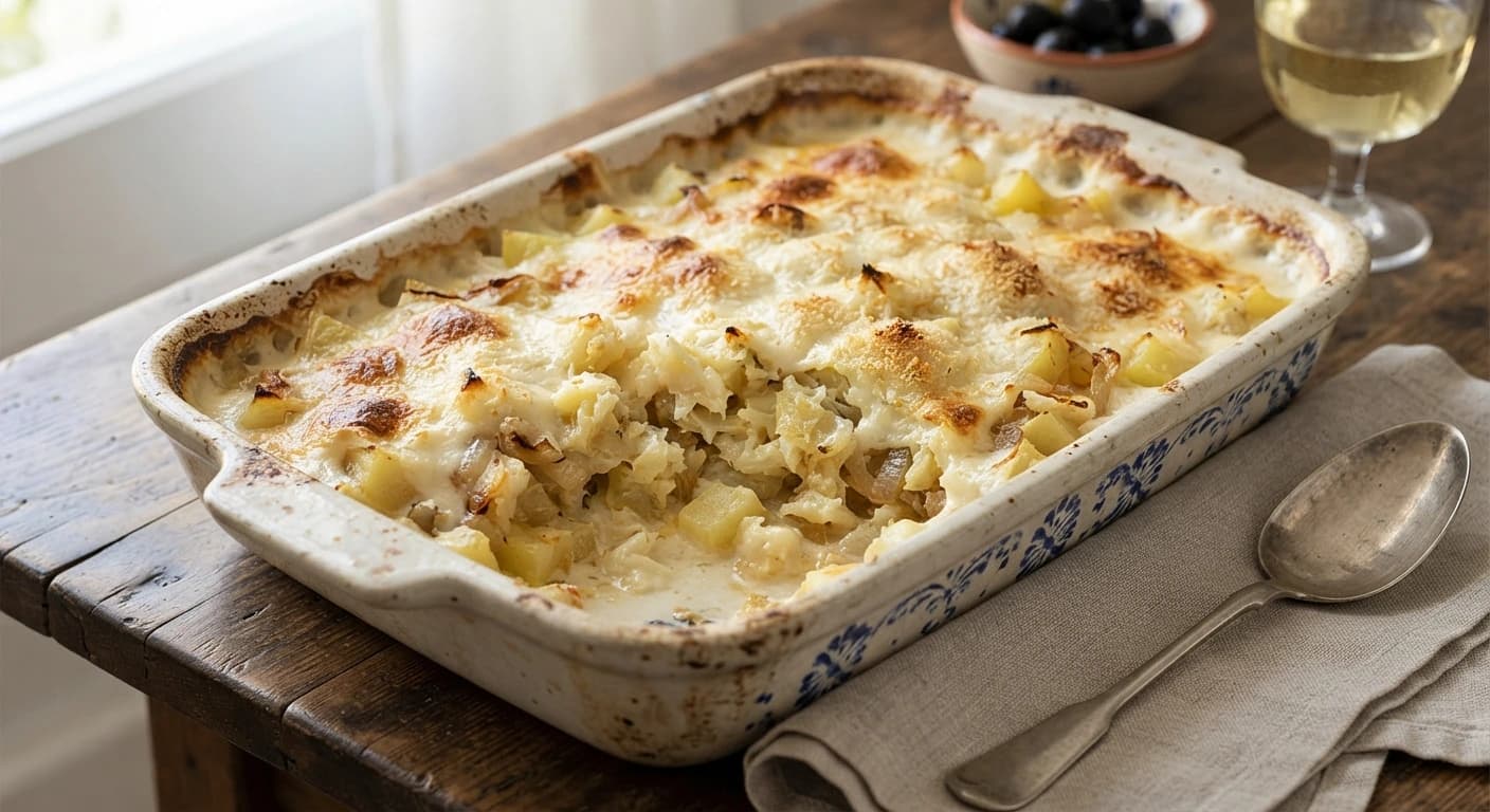 Morue portugaise à la crème