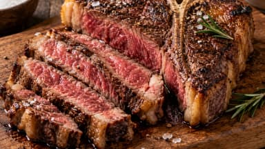 Découvrir la recette Bifteck à la florentine