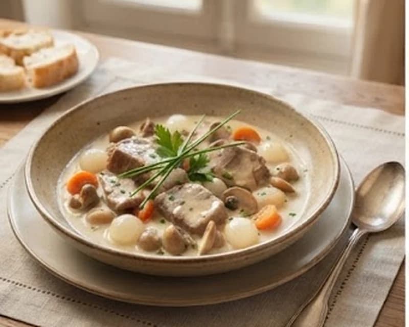 Blanquette de veau à l'ancienne