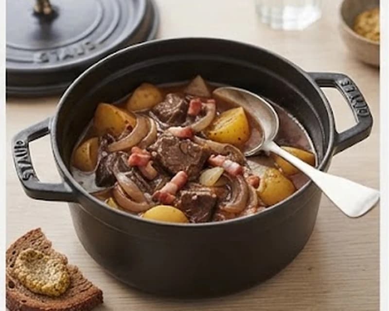 Bœuf mijoté à la bière