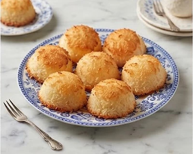 Petits gâteaux portugais à la noix de coco