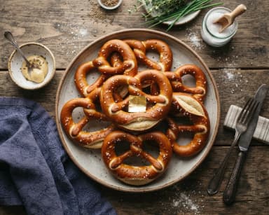 Découvrir la recette Bretzel alsacien