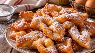 Découvrir la recette Bugnes lyonnaises