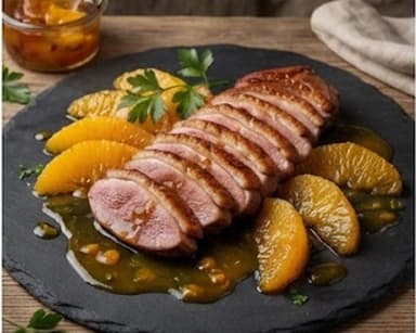 Découvrir la recette Canard à l’orange
