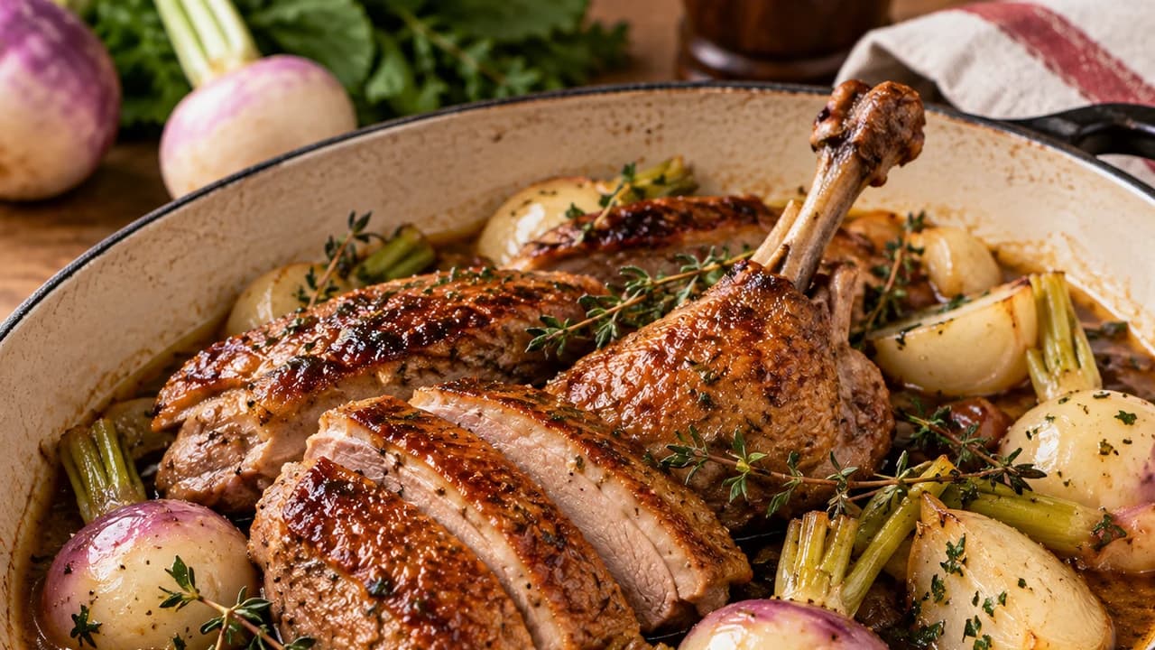 Canard aux navets