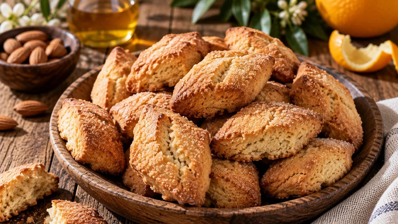 Biscuits corses au vin blanc