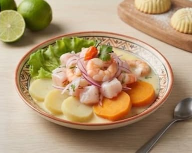 Découvrir la recette Ceviche péruvien de poisson