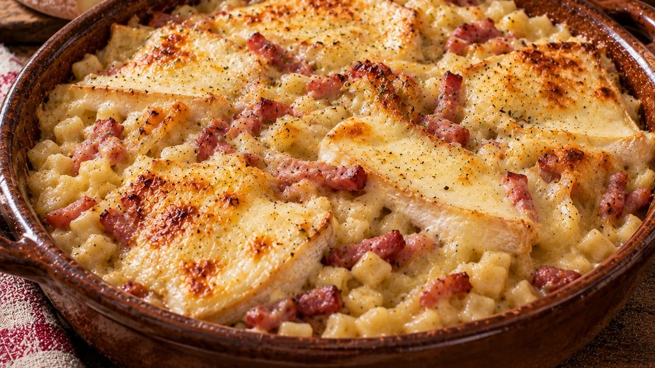 Croziflette savoyarde