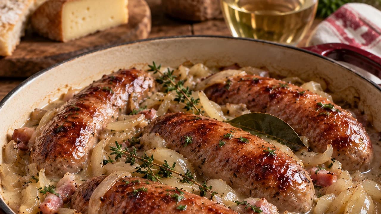 Diots de Savoie au vin blanc