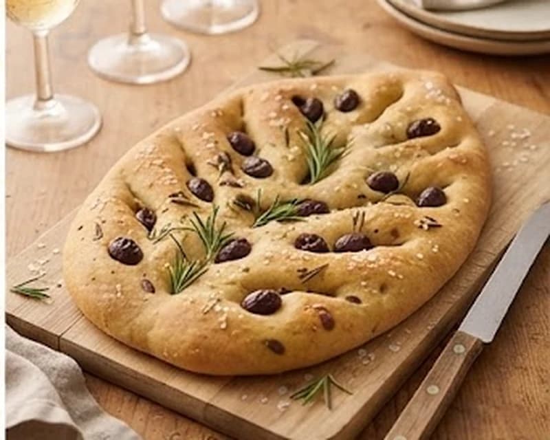 Fougasse aux olives