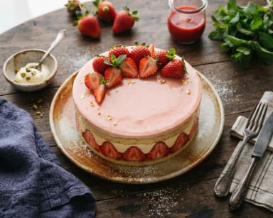 Découvrir la recette Fraisier