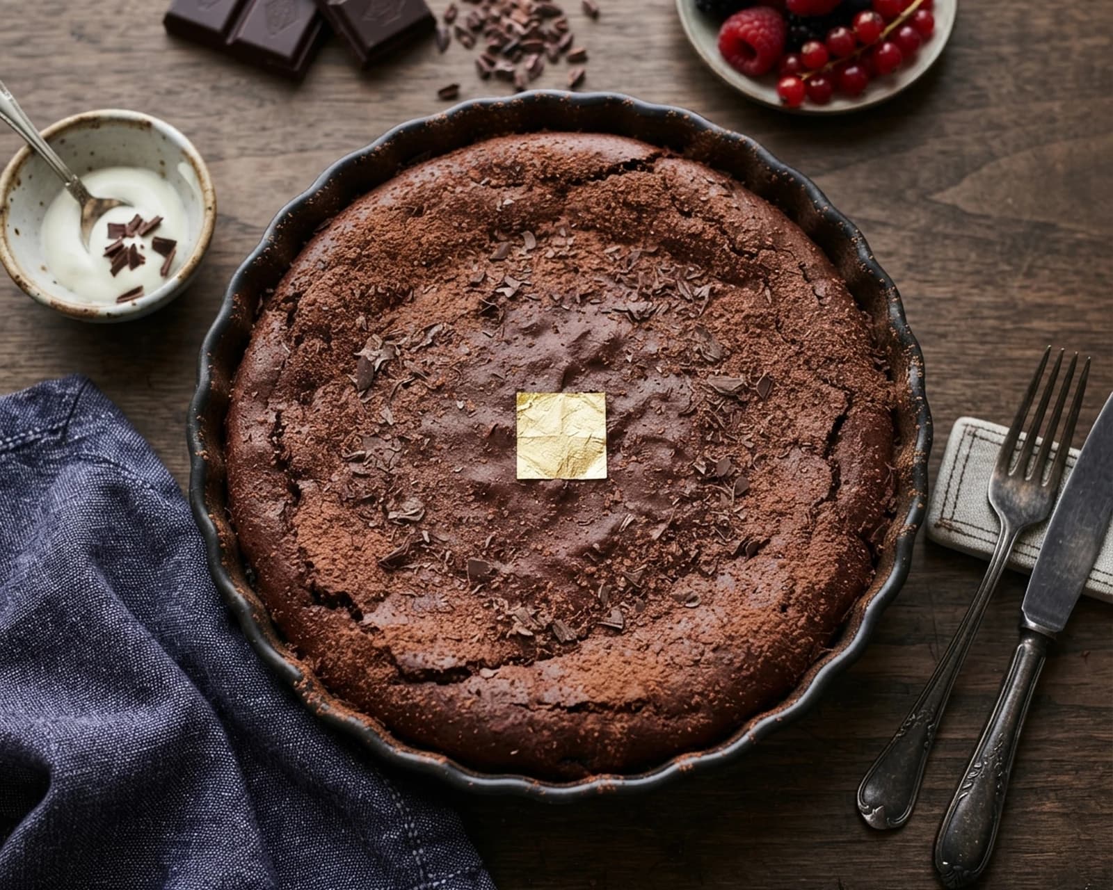 Gâteau au chocolat moelleux