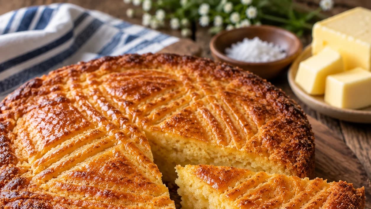 Gâteau breton au beurre salé