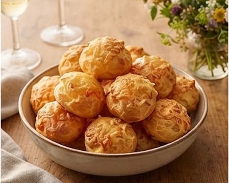 Gougères au comté