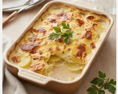 Découvrir la recette Gratin de pommes de terre