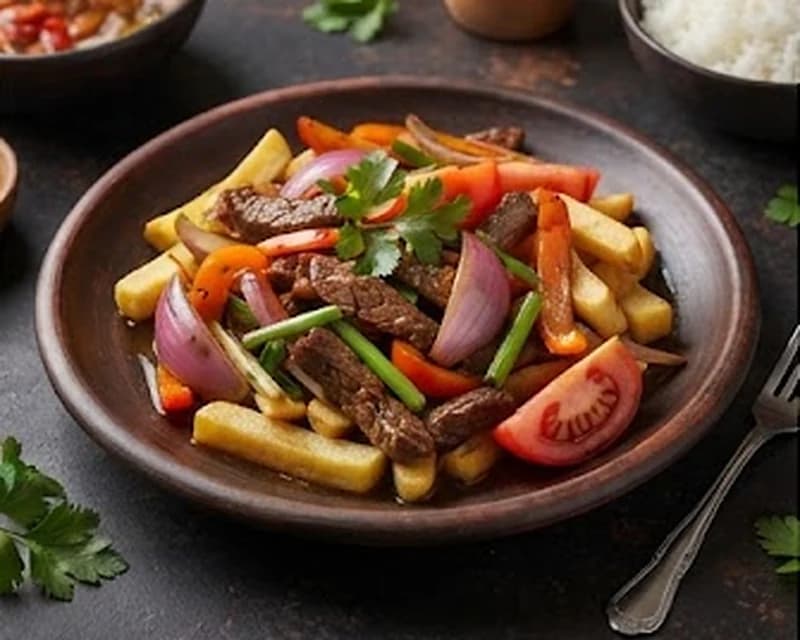 Bœuf péruvien sauté aux légumes