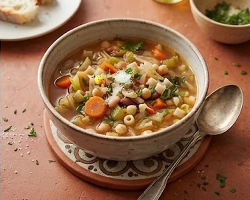 Soupe italienne aux légumes