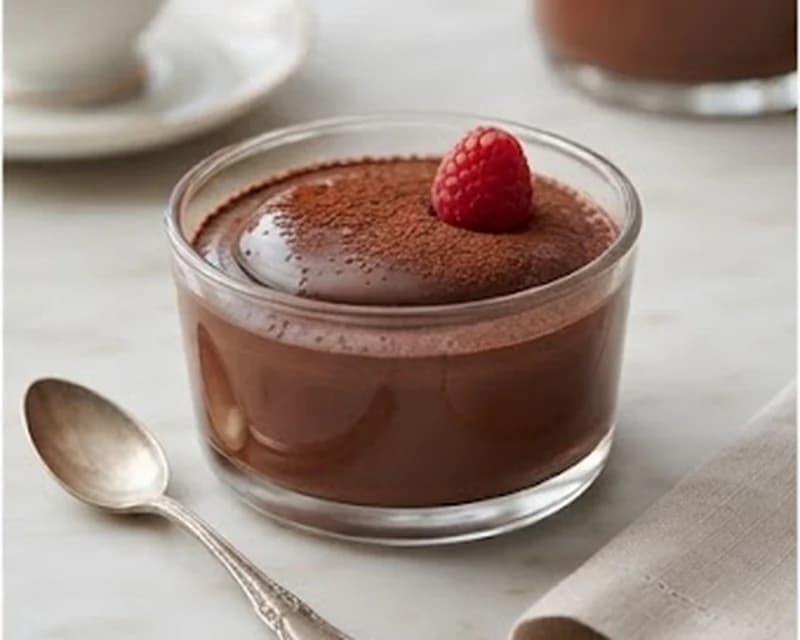 Mousse au chocolat noir