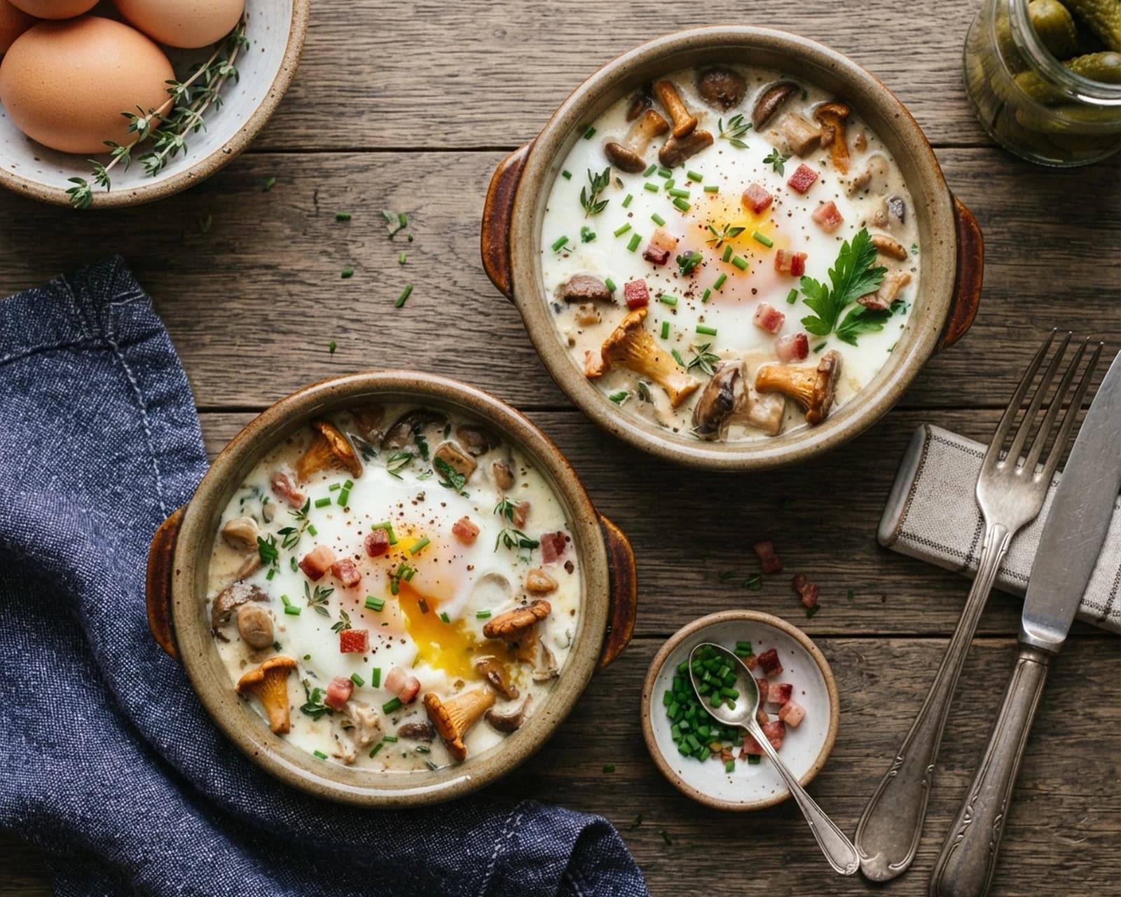 Œufs cocotte