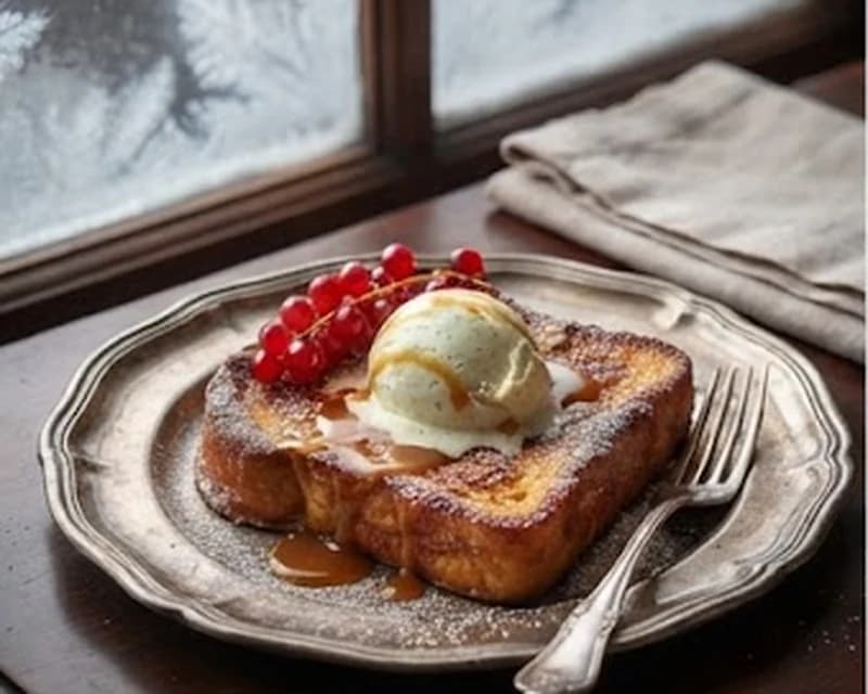 Pain perdu brioché