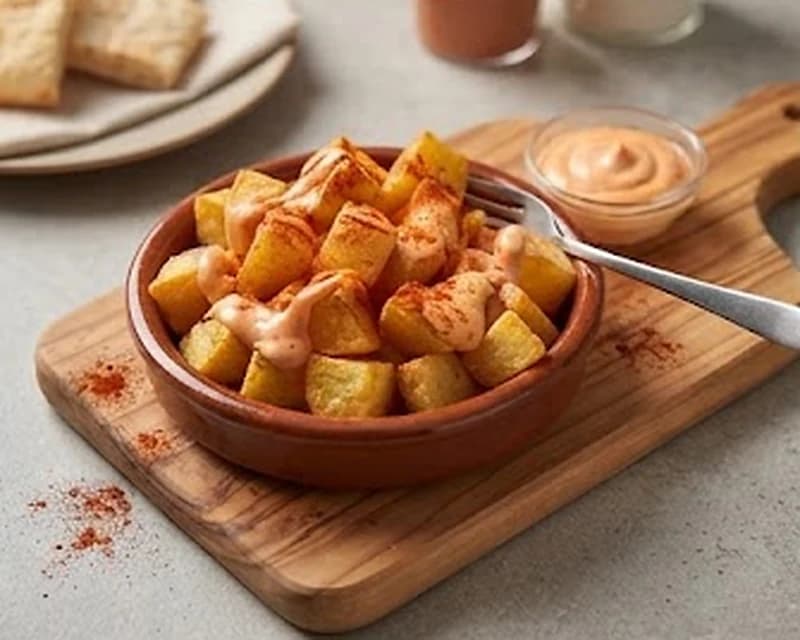 Pommes de terre espagnoles sauce brava