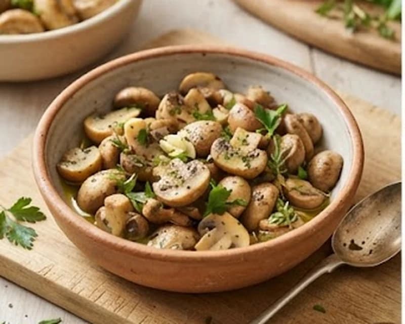 Poêlée de champignons de Paris