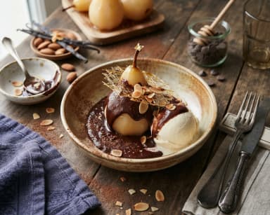 Découvrir la recette Poire Belle-Hélène