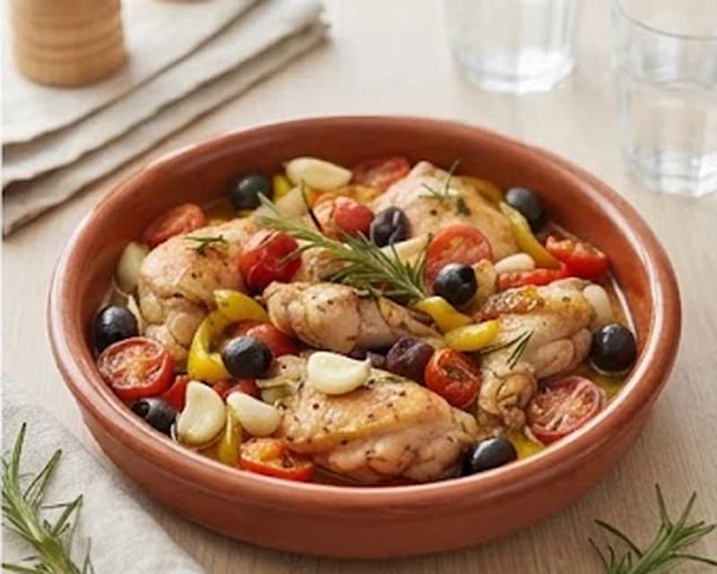Poulet à la provençale