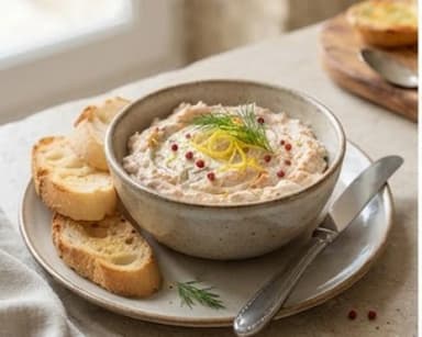 Découvrir la recette Rillettes de saumon