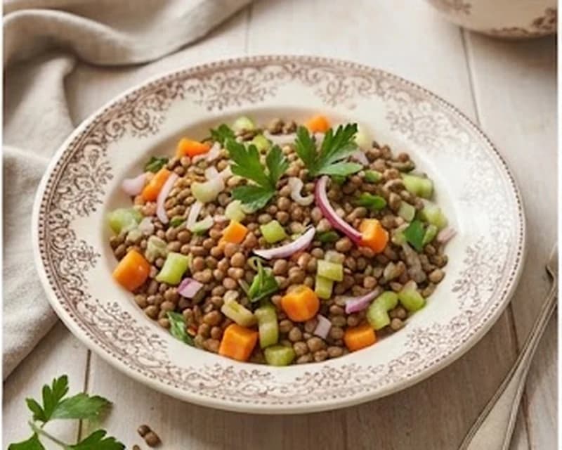 Salade de lentilles du Puy