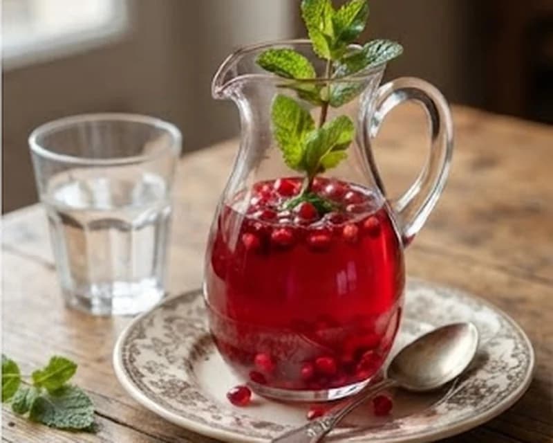 Sirop de grenadine maison