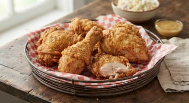 Découvrir la recette Poulet frit du Sud des États-Unis