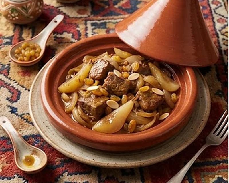 Tajine marocain d’agneau