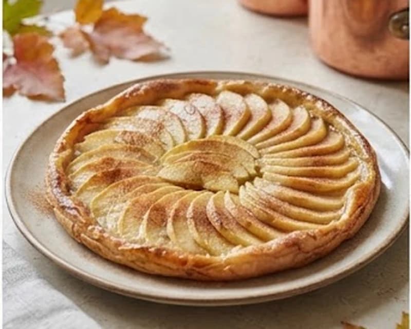 Tarte aux pommes normande