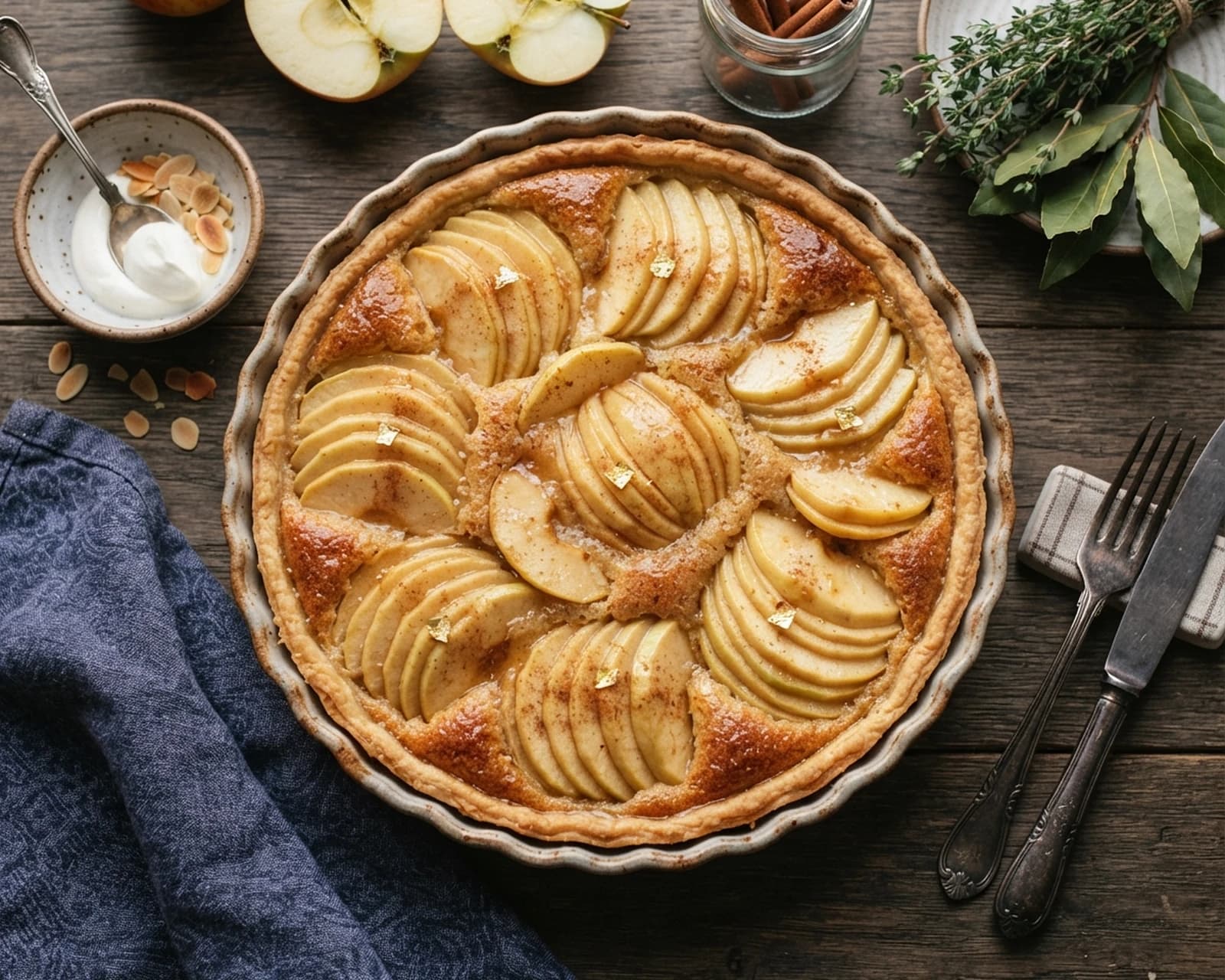 Tarte aux pommes