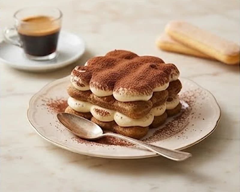 Tiramisu au café et mascarpone