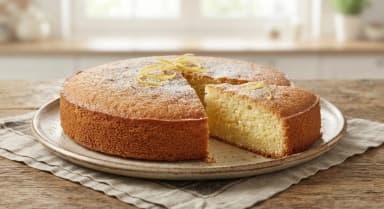 Découvrir la recette Gâteau italien au citron et à la ricotta