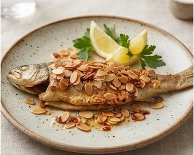 Truite aux amandes