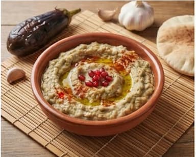 Découvrir la recette Caviar d’aubergine au tahini