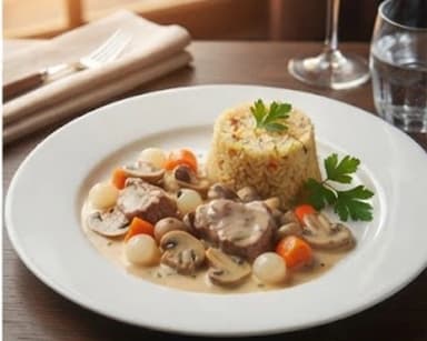 Découvrir la recette Blanquette de veau