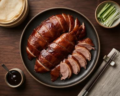 Découvrir la recette Canard laqué de Pékin