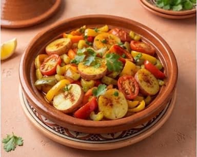 Découvrir la recette Cocotte marocaine de pommes de terre