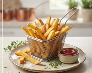 Découvrir la recette Frites fraîches maison