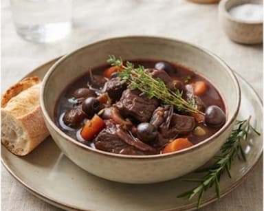 Découvrir la recette Gardianne de taureau