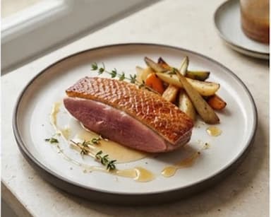 Découvrir la recette Magret de canard au miel
