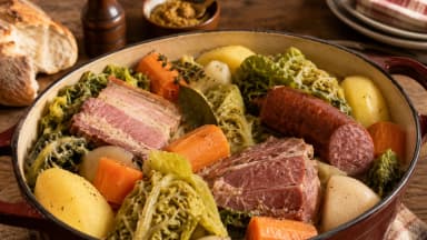 Découvrir la recette Potée auvergnate