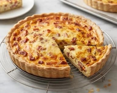 Découvrir la recette Quiche lorraine
