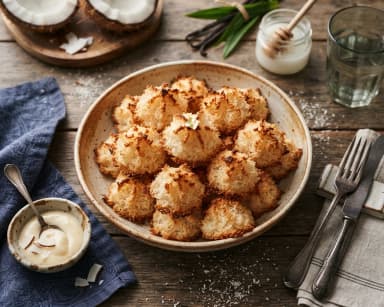 Découvrir la recette Rochers à la noix de coco