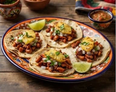 Découvrir la recette Tacos mexicains au porc mariné
